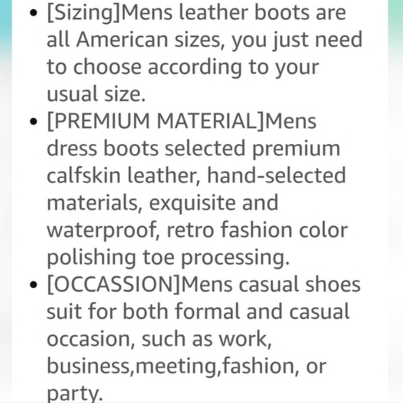 Jousen Leather High-Top Dress Sneakers, Size 8 - Picture 15 of 15